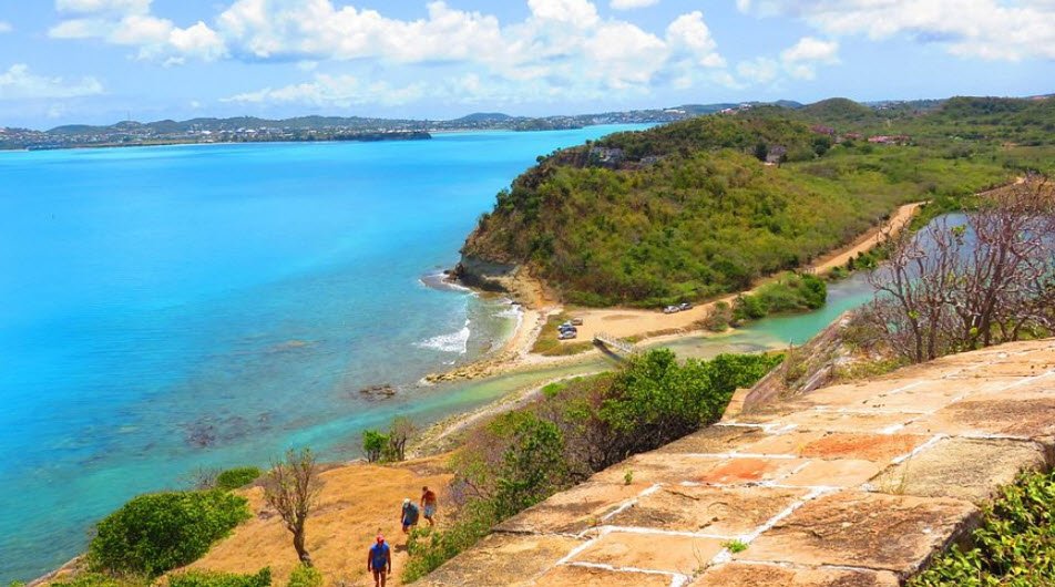 Fort Barrington, Deep Bay, Saint John Parish, Antigua, Antigua and Barbuda